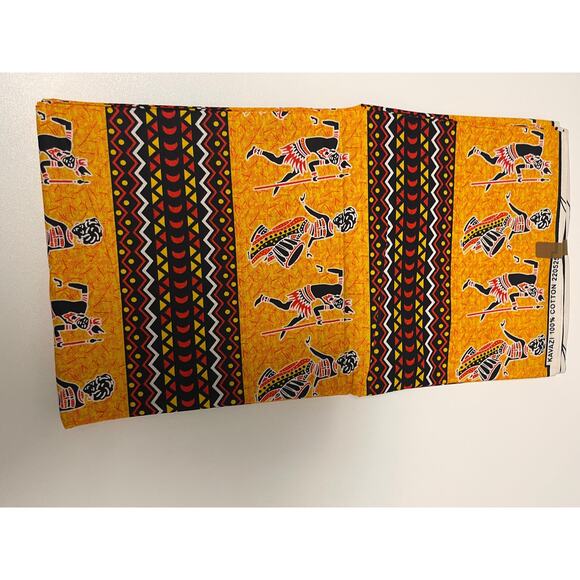 African fabric 6 yards Ankara print  kente fabric, Fabric for African attire - Picture 2 of 6